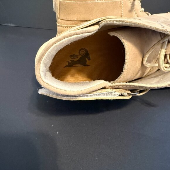 LDECK Men's Sneakers 10.5 (44) Tan Suede Orthopedic, Barefoot Comfort - Picture 7 of 9